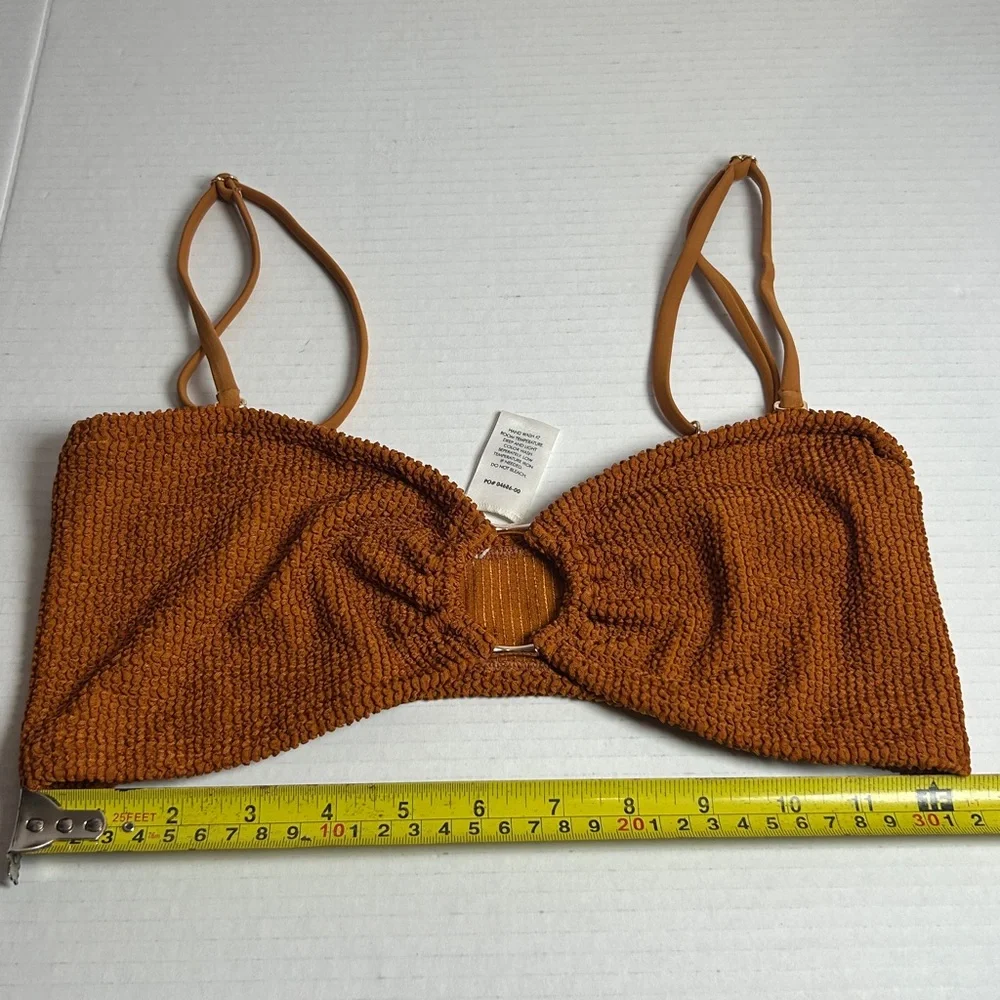 Textured Bembe‎ Bandeau CS42-Copper Scrunch size L Preowned